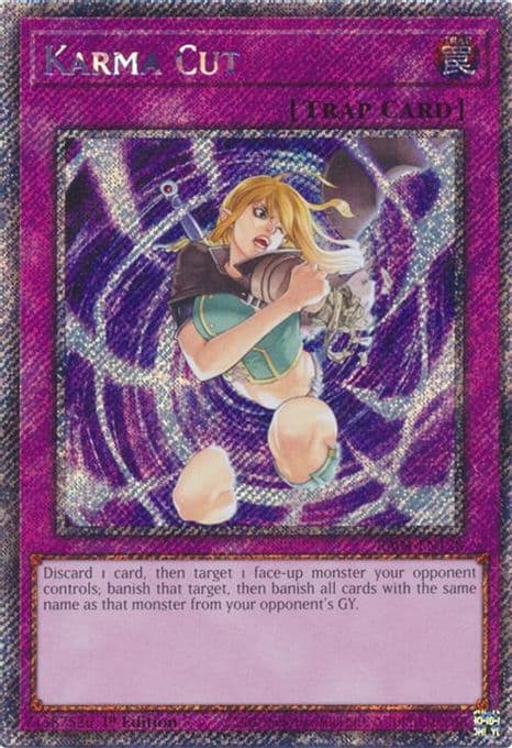 Karma Cut (Platinum Secret Rare)