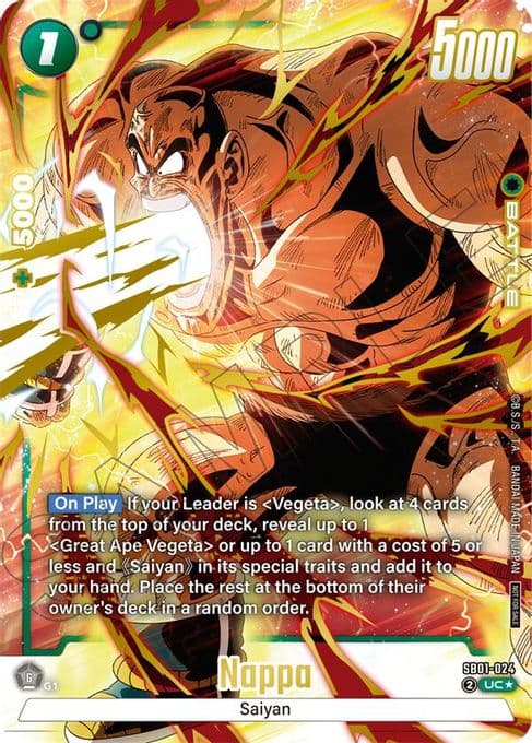Nappa (Limited Pack 02) (Alternate Art)