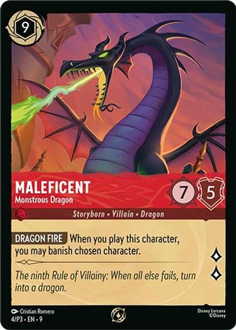 Maleficent - Monstrous Dragon (Store Championship Participant)