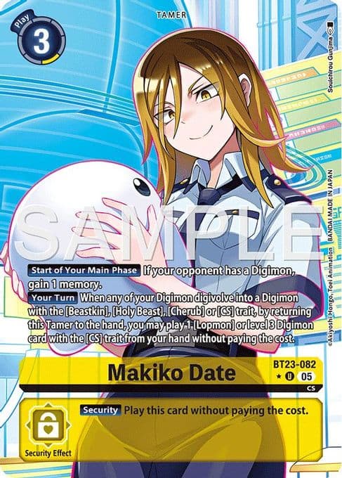 Makiko Date (Alternate Art)