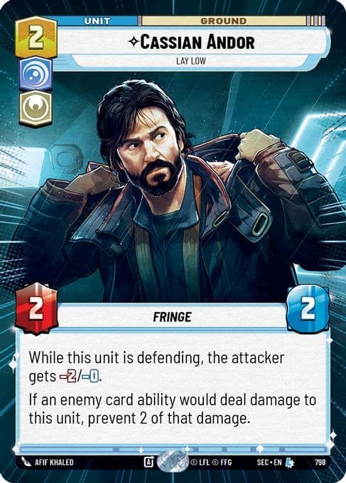 Cassian Andor - Lay Low (Hyperspace Foil)