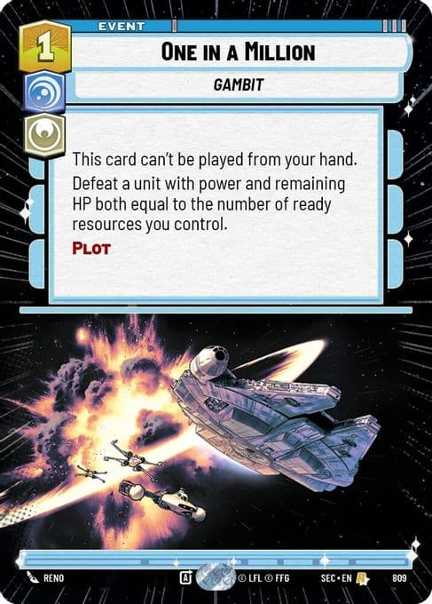 One in a Million (Hyperspace Foil)