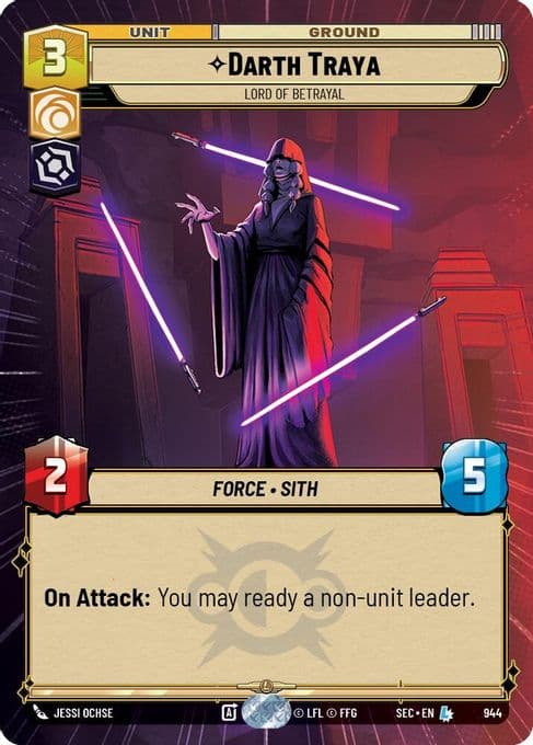 Darth Traya - Lord of Betrayal (Hyperspace Foil)
