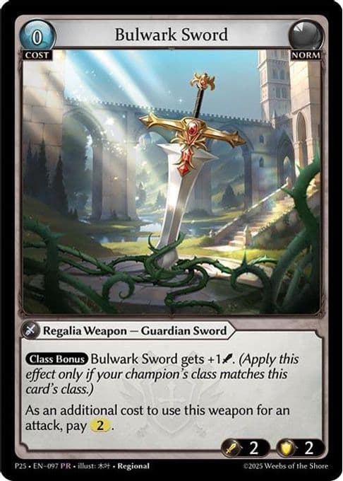 Bulwark Sword (097)