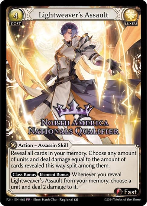 Lightweaver's Assault (North America Nationals Qualifier)
