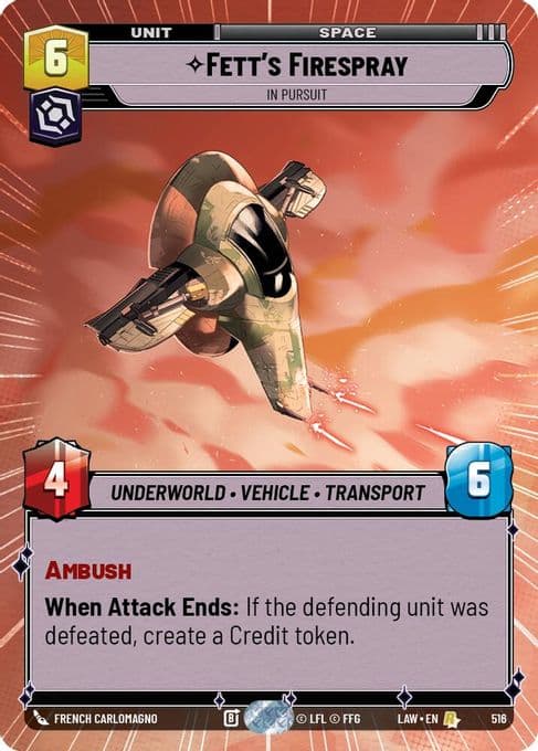 Fett's Firespray - In Pursuit (Hyperspace)