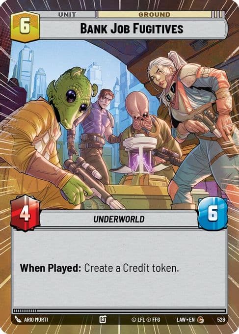 Bank Job Fugitives (Hyperspace)