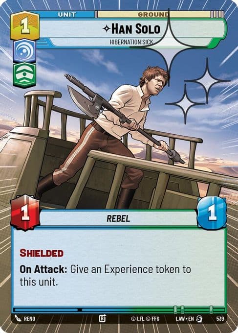 Han Solo - Hibernation Sick (Hyperspace Foil)