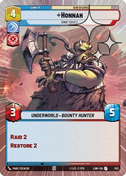 Honnah - Oink! Squee! (Hyperspace Foil)