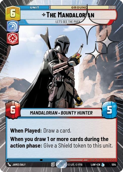 The Mandalorian - Let's See The Puck (Hyperspace Foil)