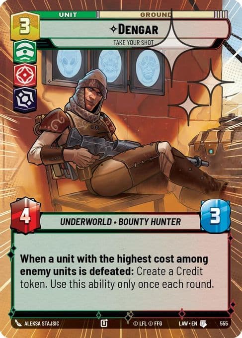 Dengar - Take Your Shot (Hyperspace Foil)