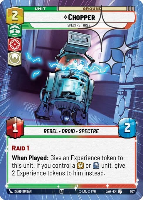 Chopper - Spectre Three (Hyperspace Foil)