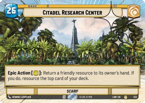 Citadel Research Center (Hyperspace Foil)