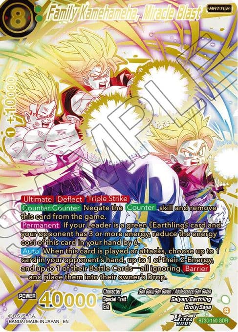 Family Kamehameha, Miracle Blast (GDR)