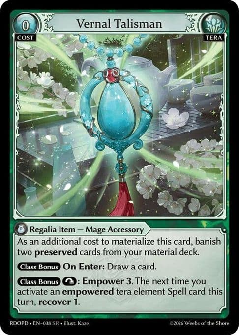Vernal Talisman