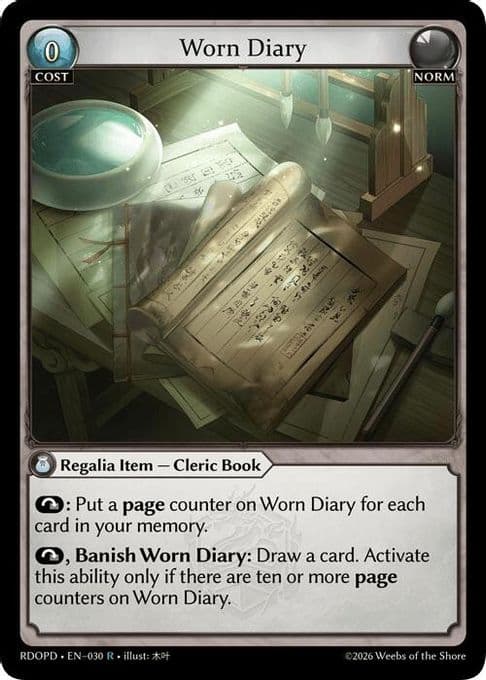 Worn Diary