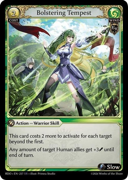 Bolstering Tempest